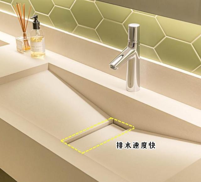 刚赶上潮流装一体式台盆,结果V型洗漱台又开始流行起来,有意思