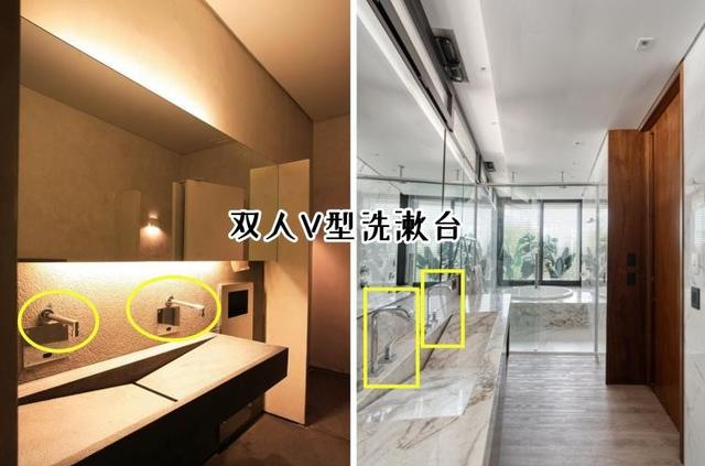 刚赶上潮流装一体式台盆,结果V型洗漱台又开始流行起来,有意思