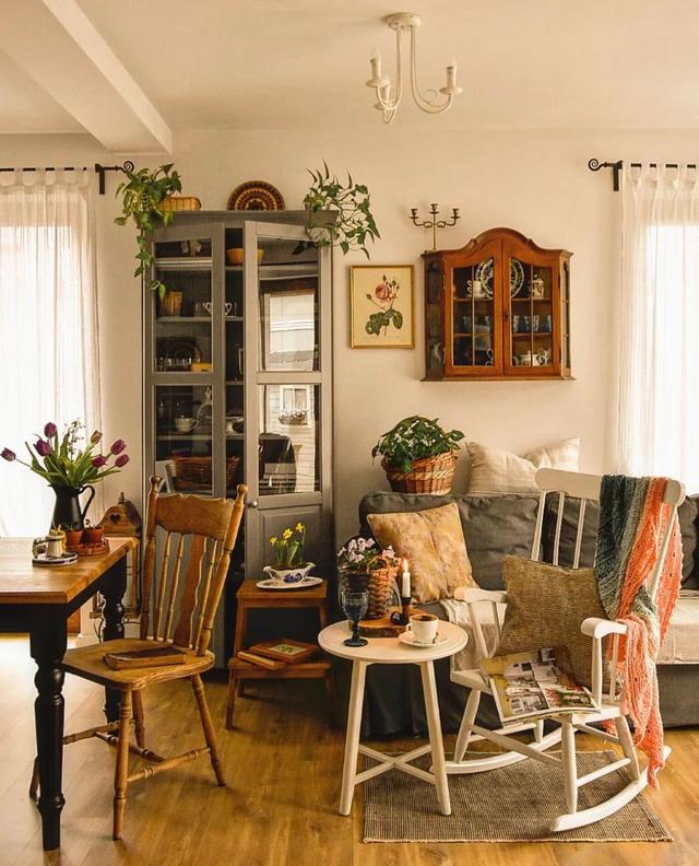 波兰女主晒出自己的家:复古+暗黑,普通家具搭配出高颜值,美爆