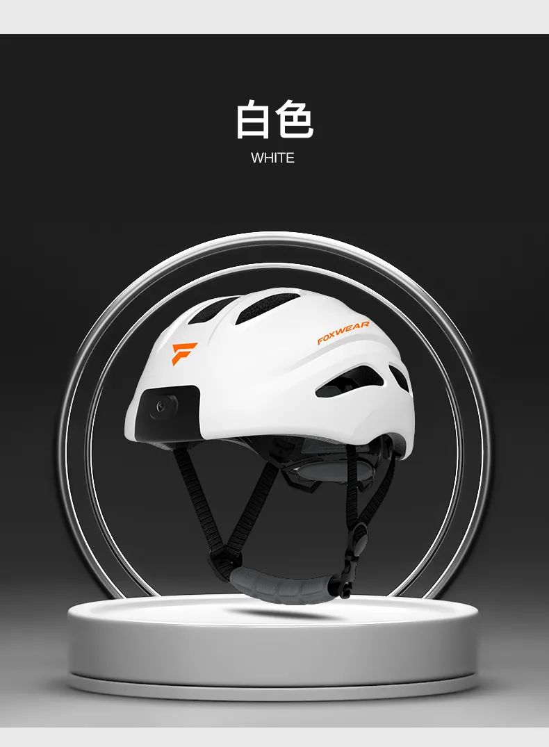 FOXWEAR-V8骑行新玩法…! 一款颠覆传统概念的多功能智能头盔