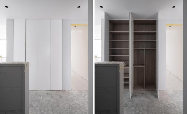 仅凭过道这点面积,我又得到一处新收纳,谁来我家都要指着这里夸