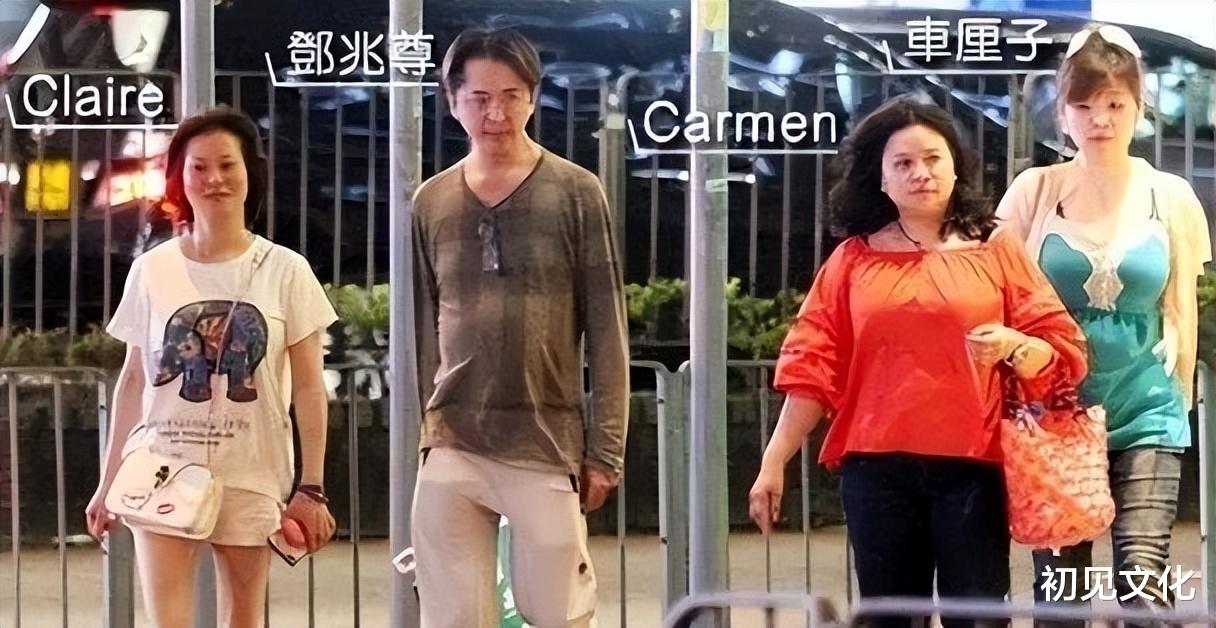 邓兆尊|55岁邓兆尊的后宫：3女共侍一夫，每月20万雨露均沾，不婚也不育