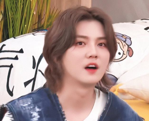 鹿晗|32岁鹿晗留长发扎丸子头,脸却肿得宛如发面, 网友:越来越像尹正