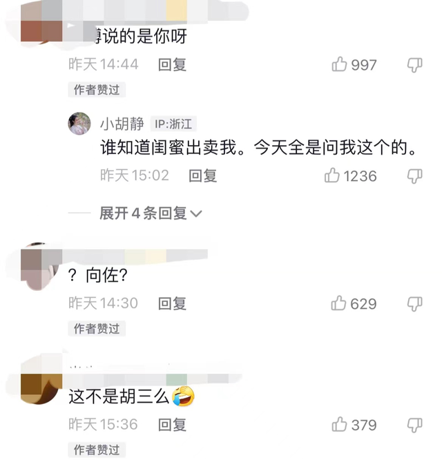 演唱会|向佐默认两人的关系，坦言被朋友欺骗，真实身份被称作小胡静。