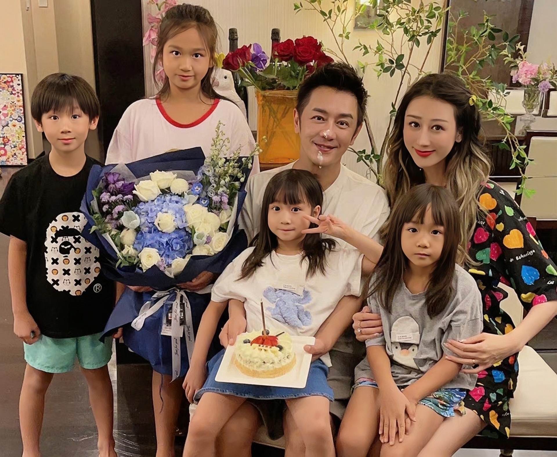 购房置业|网传香港知名男星携4个子女定居长沙,花800万全款在当地买房