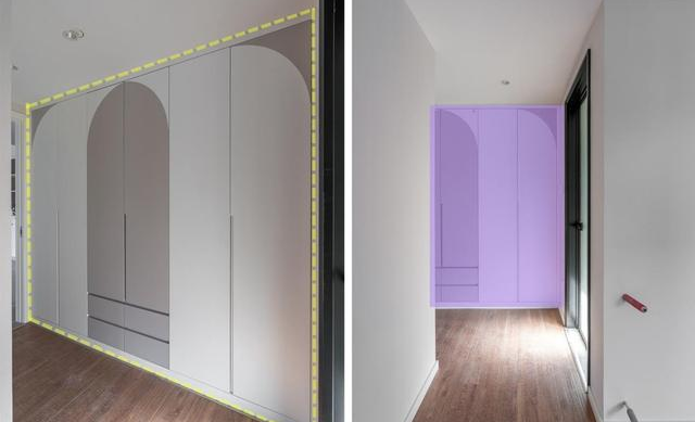 仅凭过道这点面积,我又得到一处新收纳,谁来我家都要指着这里夸