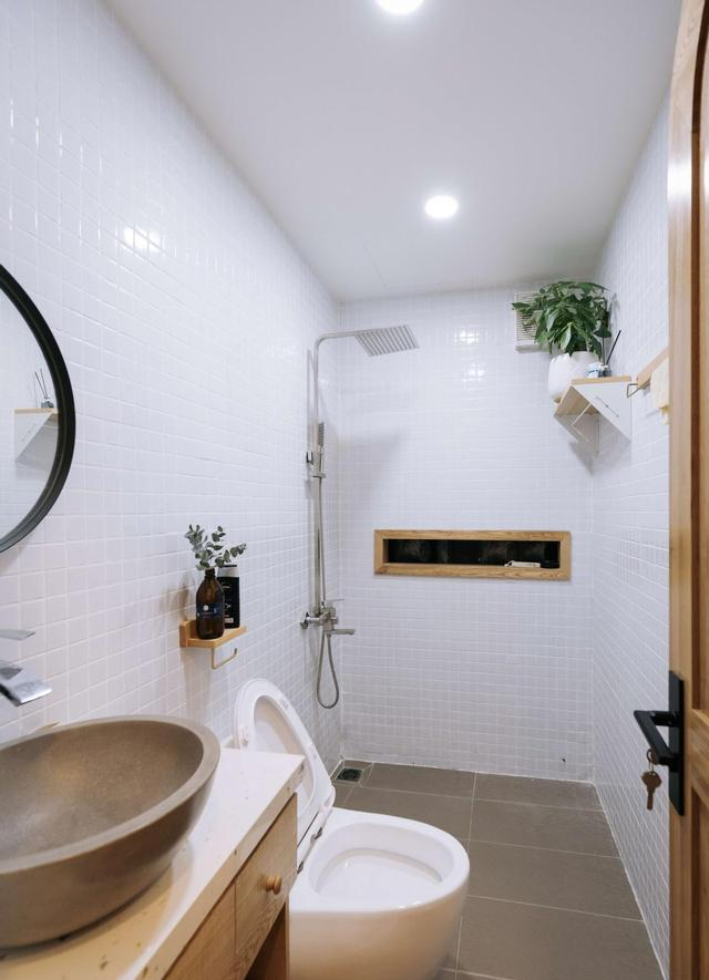 64㎡公寓，拱形吊顶，餐厅打造阅读区，独居也能如此有仪式感