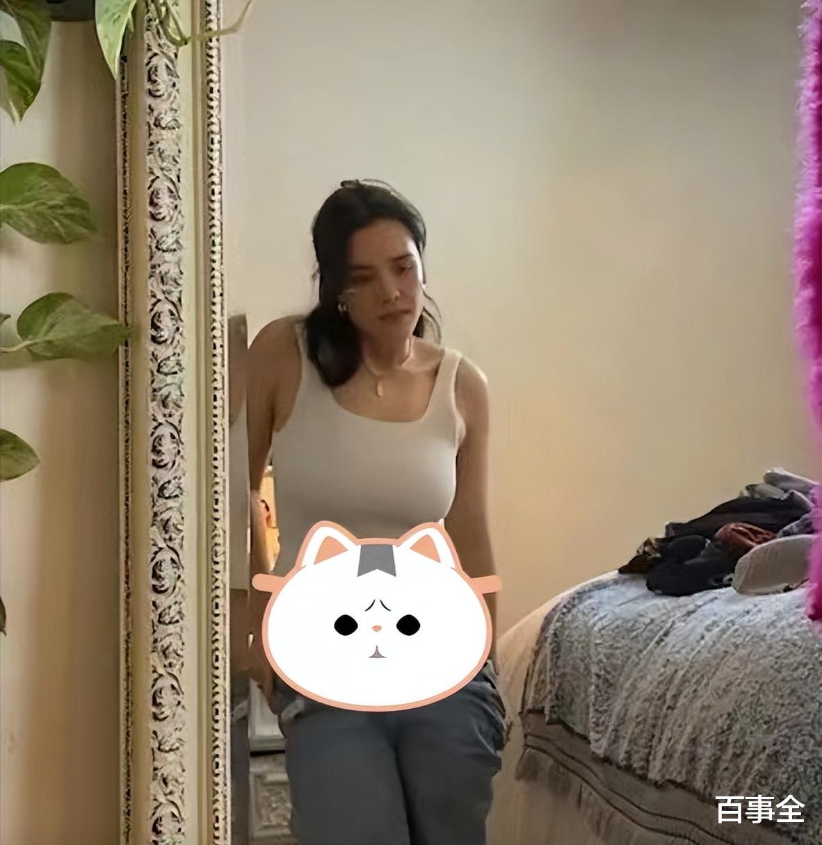 周雨彤|钟丽缇大女儿晒性感照惹争议，对镜换衣身材丰腴，网友：身材真棒