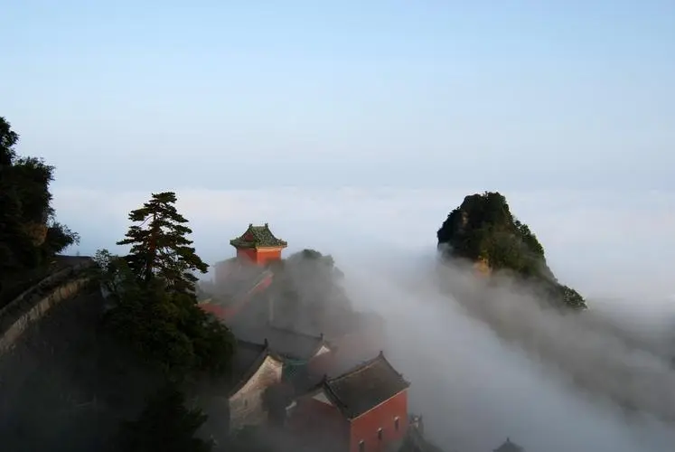 武当山|名胜景点五大山