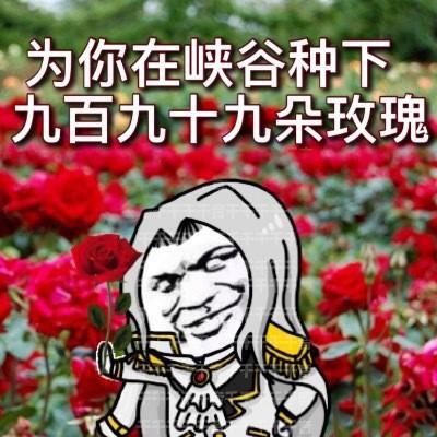 周瑜表情包:为你在峡谷种下九百九十九朵玫瑰_王者荣耀_九游论坛