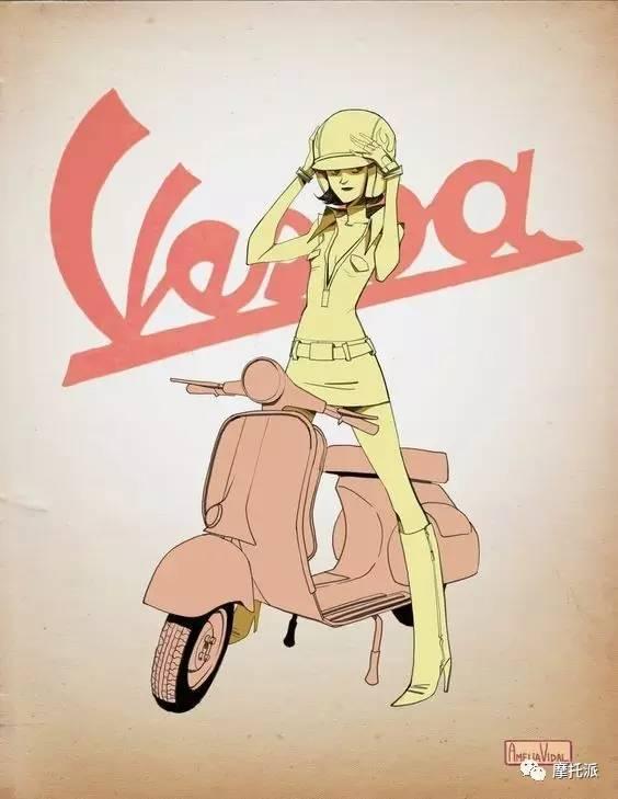我敢保证你从来没见过这么多vespa