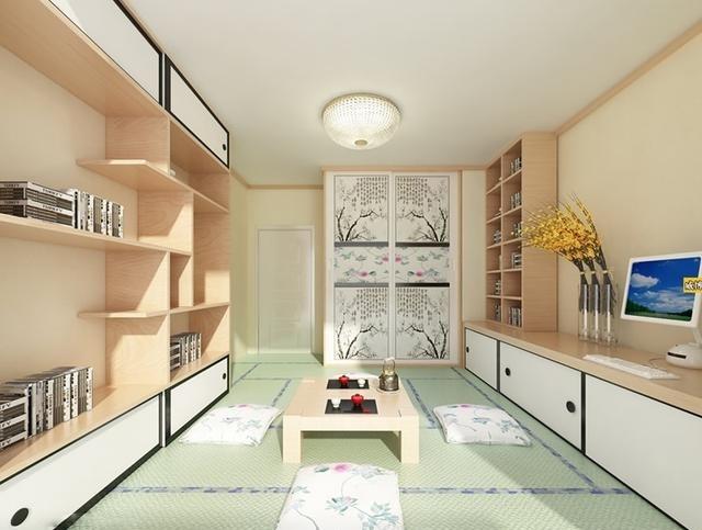 日式榻榻米书房效果图 每一款都可以让你心动