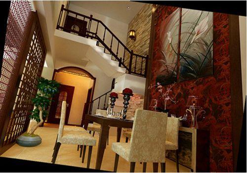 中式客厅装饰效果图 中国风强势来袭