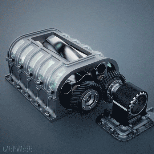 12张漂亮的机械传动动图, 水平不够肯定看不懂