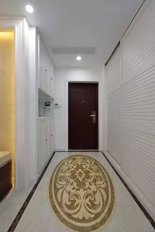 老公装修的新房, 户玄关设计的这么不一样