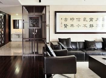 中式客厅装饰效果图 中国风强势来袭