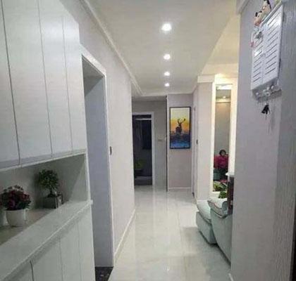 15万装修108㎡新房, 简单装修下, 玄关设计好收纳!