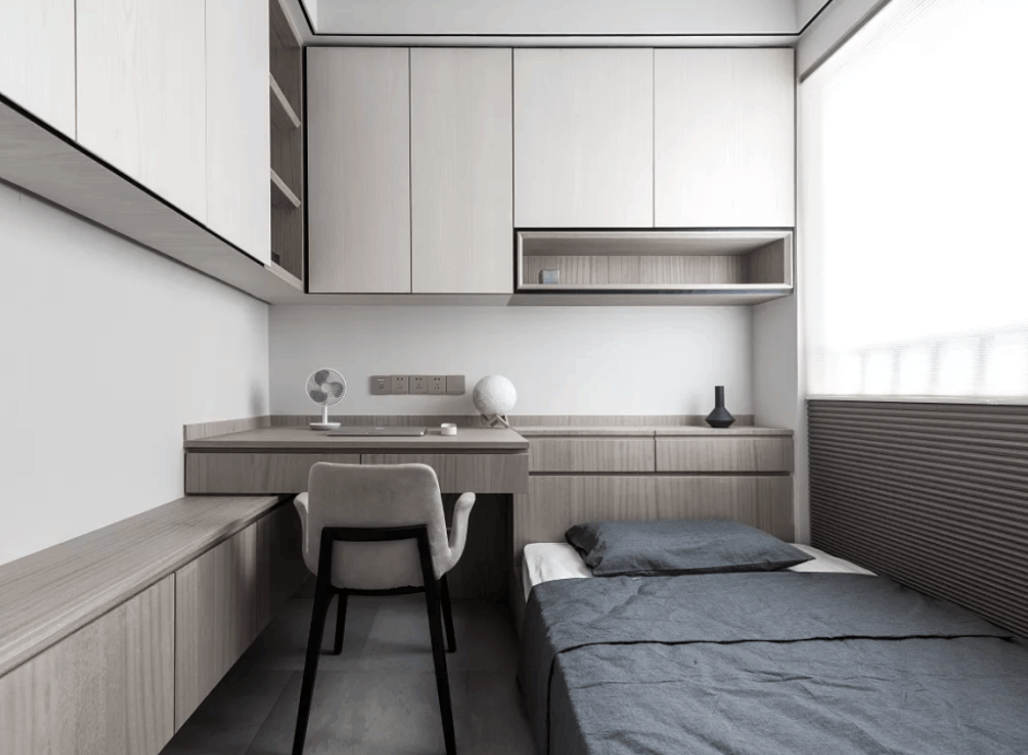 3室1厅别乱装, 晒晒我家! 全屋定制实用极了, 邻居: 越看越喜欢!