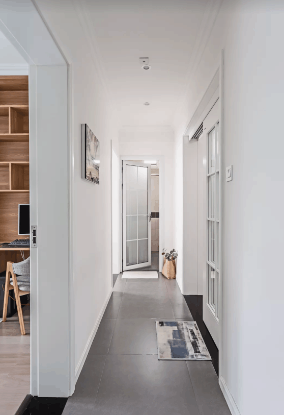 终于给了媳妇一个家! 85㎡, 客厅不吊顶大气极了, 忍不住晒晒!