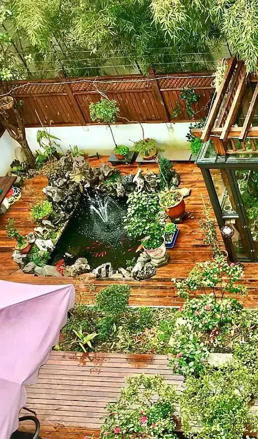 有个花园、有个露台，生活太惬意了！等我有钱，也要这么装！晒晒