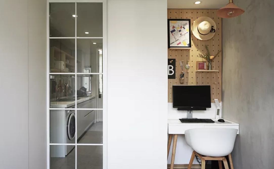 41㎡小户型，装出11大“功能区”，半平米不浪费！厕所双门太明智