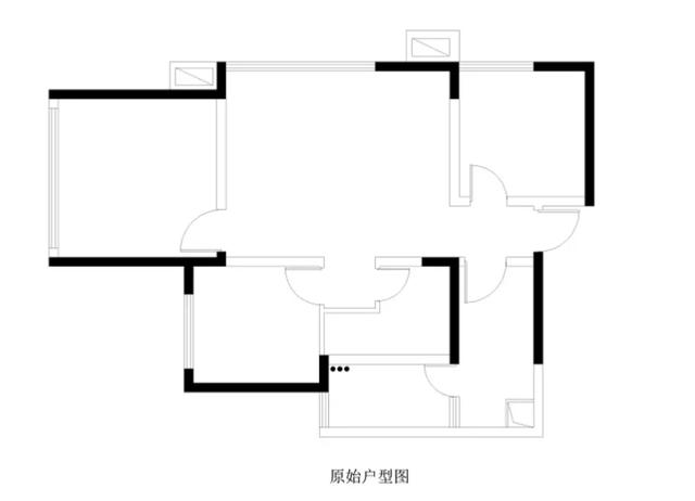 93㎡小三房，一入室内被迷住！打通沙发墙改穿墙餐桌，太实用！