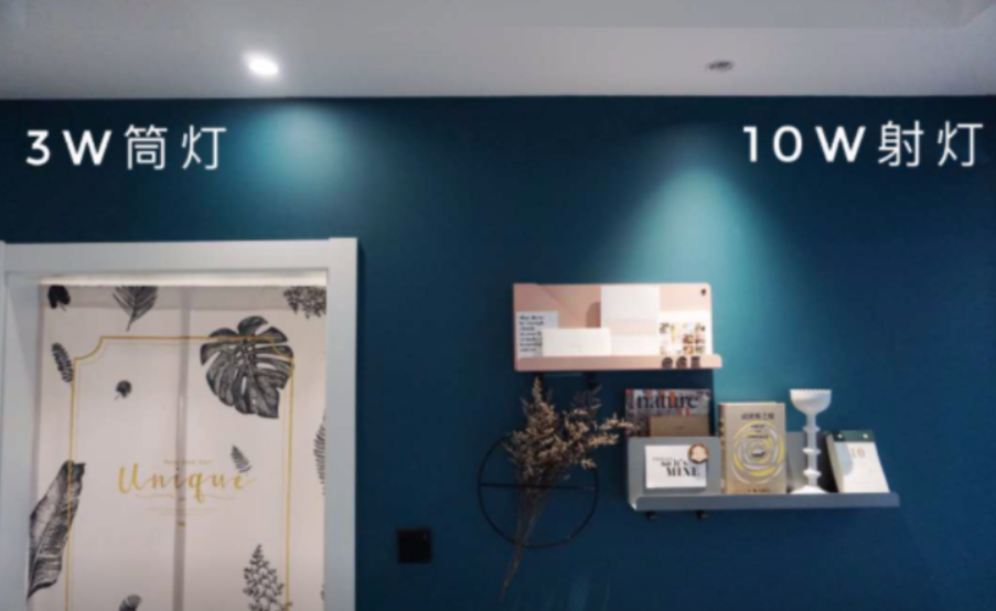 筒燈和射燈有什么區別？別再瞎裝了，曬曬這些對比圖，一目了然