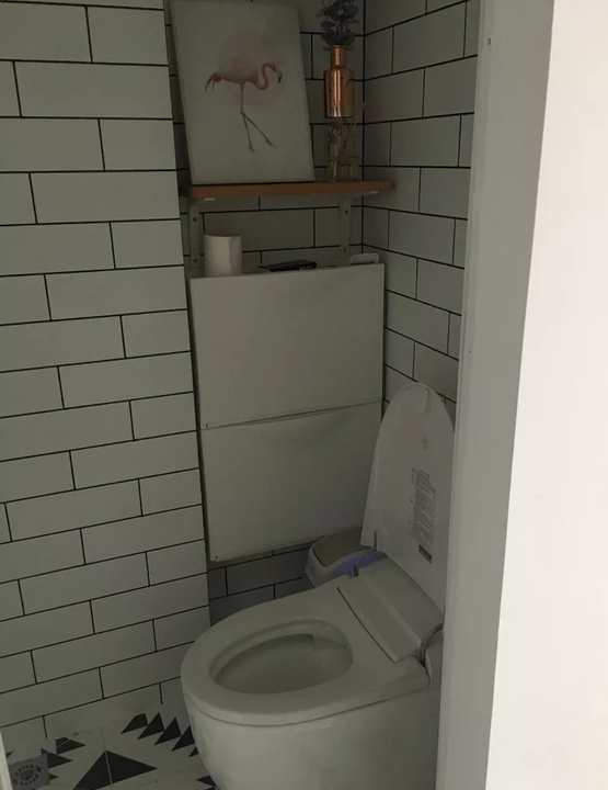 5㎡廁所硬是做了“4分離”！家人不再搶廁所，太實用了！曬曬全屋