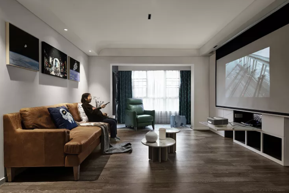 砸掉電視墻，全屋簡約風，他家反而變“豪宅范”！全屋收納更贊