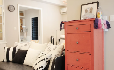 52㎡小宅，收納和顏值不遜大戶型！裝出獨立玄關不擁擠，曬曬！