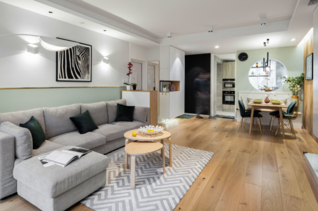 爆改房龄30年老屋，125㎡却装出“简约豪宅范”！太漂亮了，晒晒