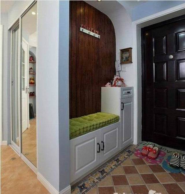 OKE家的玄关鞋柜这样弄，美观还漂亮！