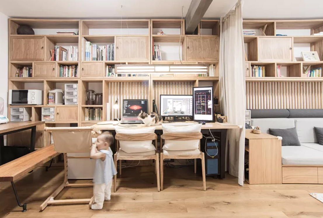 陽臺改“箱床”，不買沙發，自制燈具！她的家充滿“煙火氣”