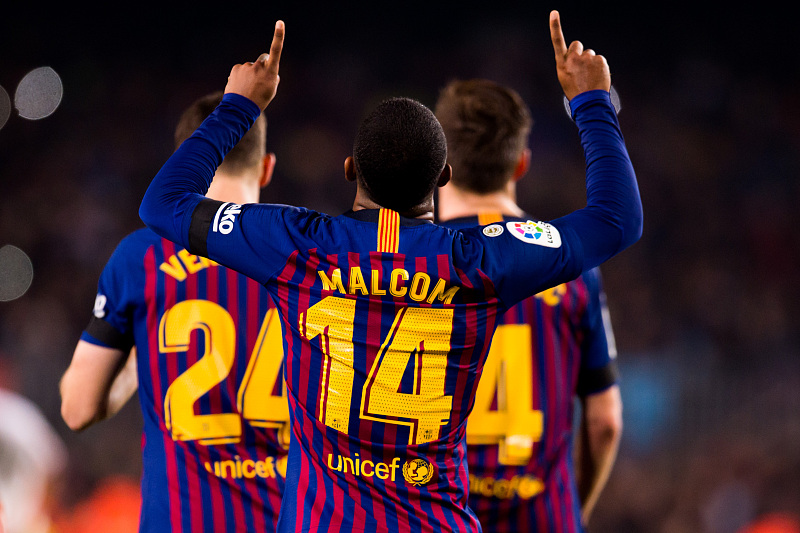 巴塞罗那：巴萨浮现引援B计划，25场狂造28球，5000万优势留马尔科姆式余地
