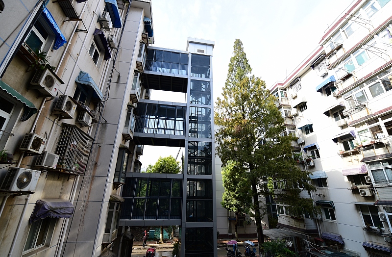 房产新谈 “共享电梯”来了!旧房安电梯有“新方案”,1、2楼不用反对了