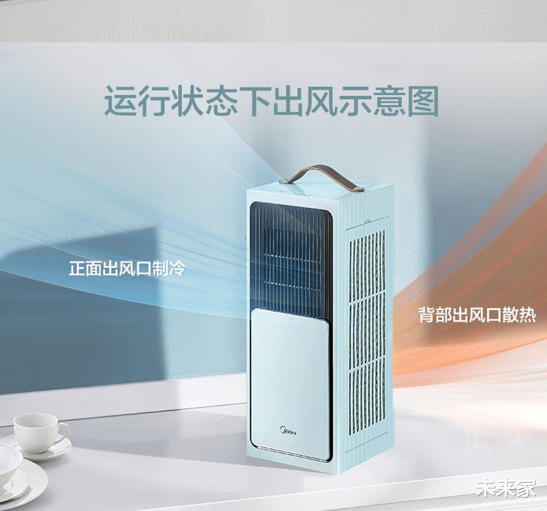 未来家|下厨饭却挥汗如雨，用夏日制冷神器－美的移动空调！