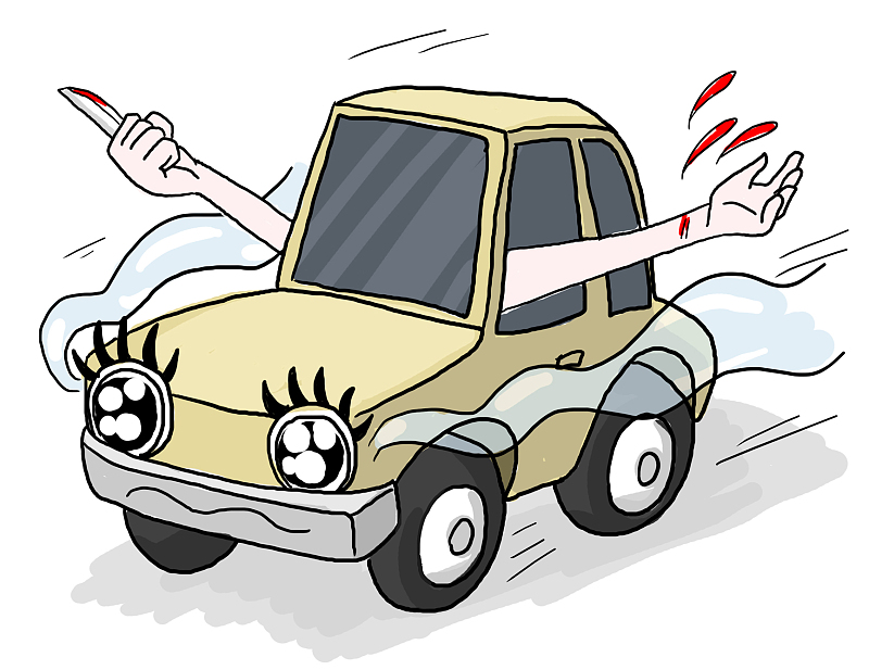 社会很简单 网友：恕我直言，在路上开慢车的人，都是脑子有问题的