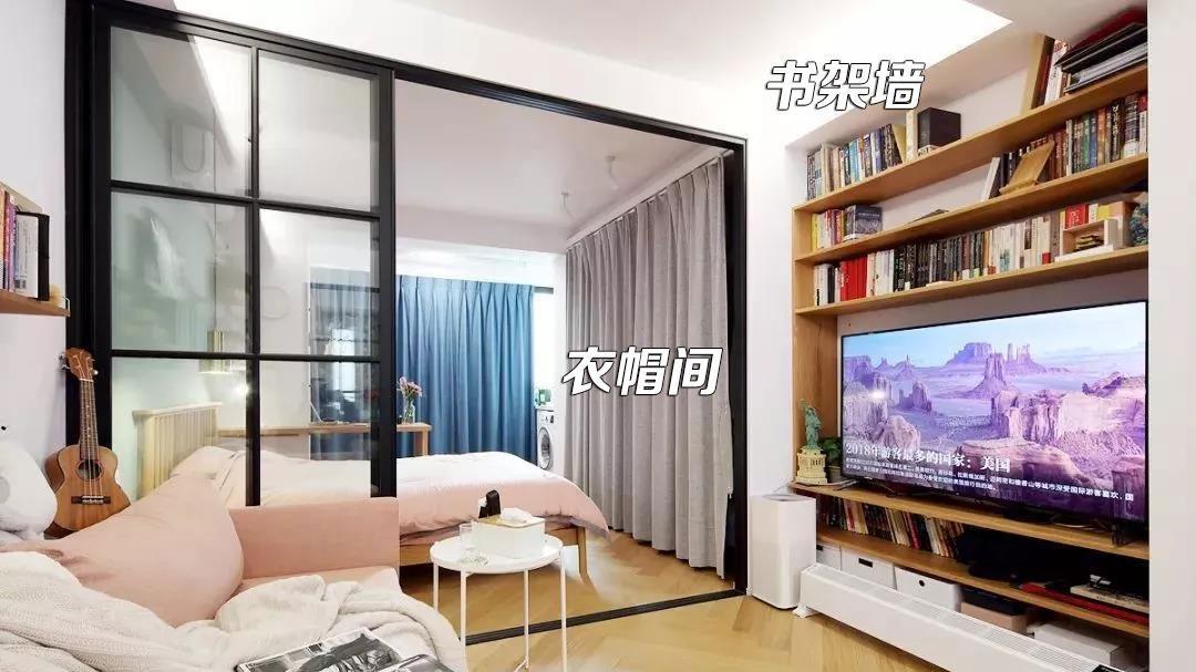 80后女孩的独居生活：独居46㎡小家，室内简约大气又温馨，真羡慕