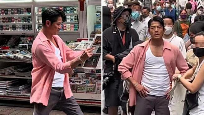 郭富城|57岁郭富城近况曝光，被路人要求合照 ，亲切应允状态超好