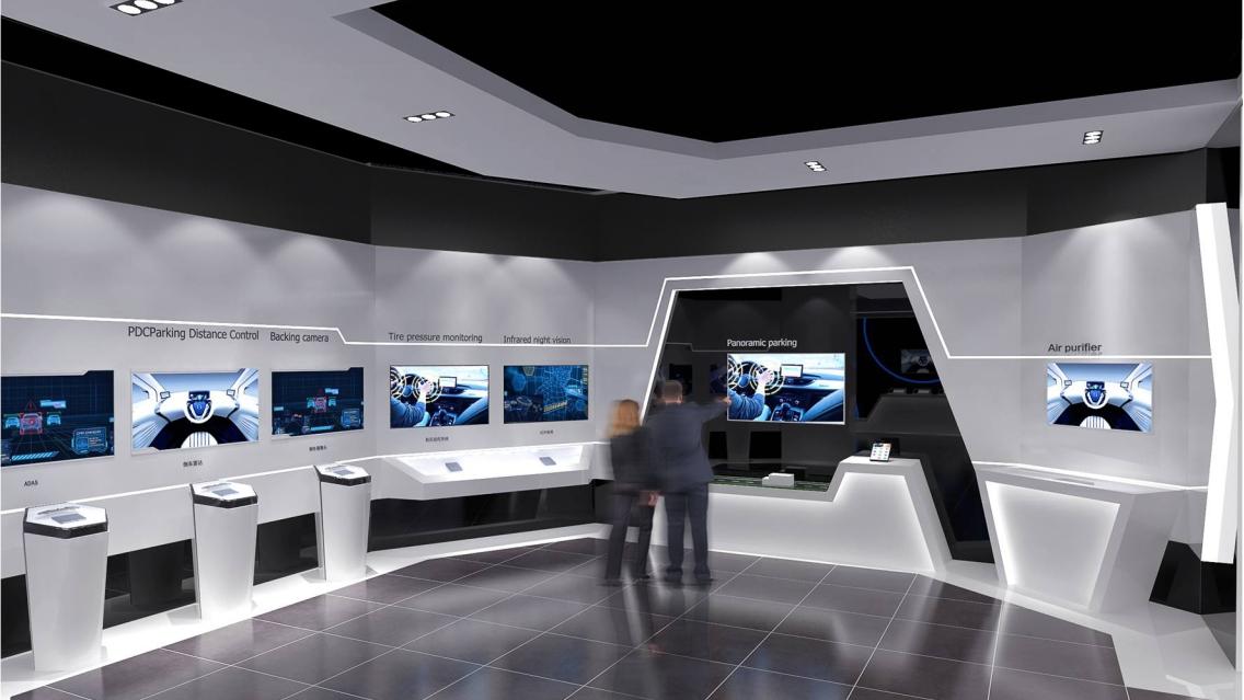 讨论展厅设计造型的学问