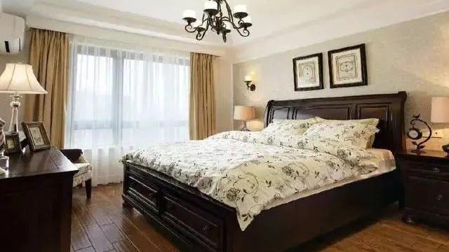 124平美式三室两厅，装修花了28万，客厅漂亮极了，以后照着装！