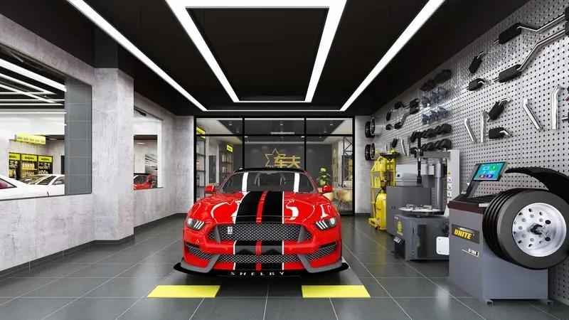 成都汽车美容店该如何装修？这样装修给顾客宾至如归的感觉