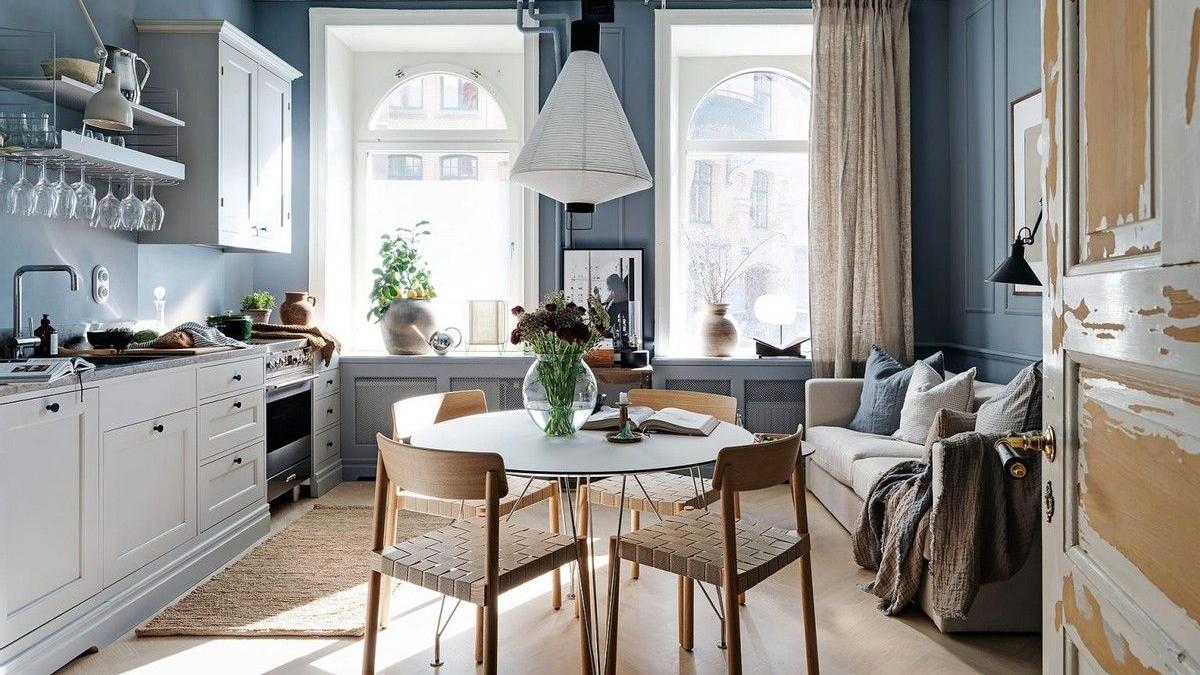 不想被年代落下，51岁阿姨独居34㎡，把卧室设计在壁龛内，真羡慕