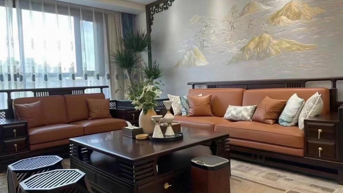 89㎡新中式风格案例，小户型也可以优雅大气