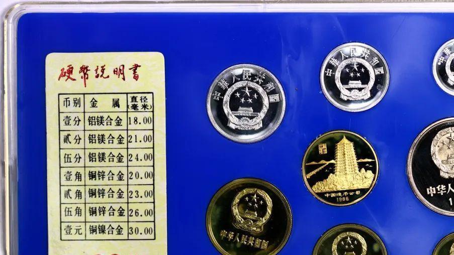 |一套1986年的硬币，卖了42.9万