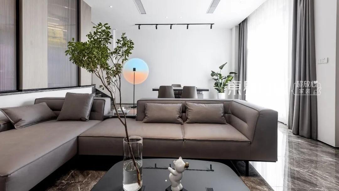 385平米简约风独栋别墅实景 自然主义美学的极简演绎！