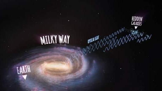 最远的星系：代号HD1，目前距离地球337亿光年，且还在远离中