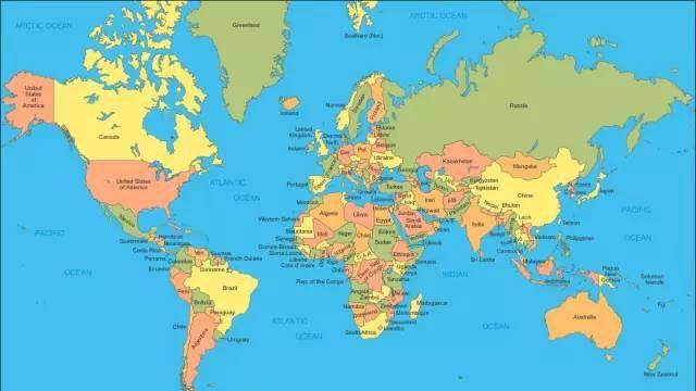 地理拓展 | 世界地图居然是“错”的？各国大小真实比例竟是如此