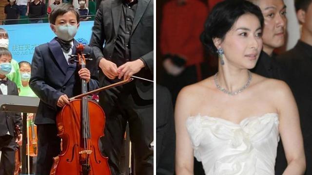 郭晶晶|郭晶晶妈妈罕见露面，头发泛白了！看外孙演奏，霍家重金培养