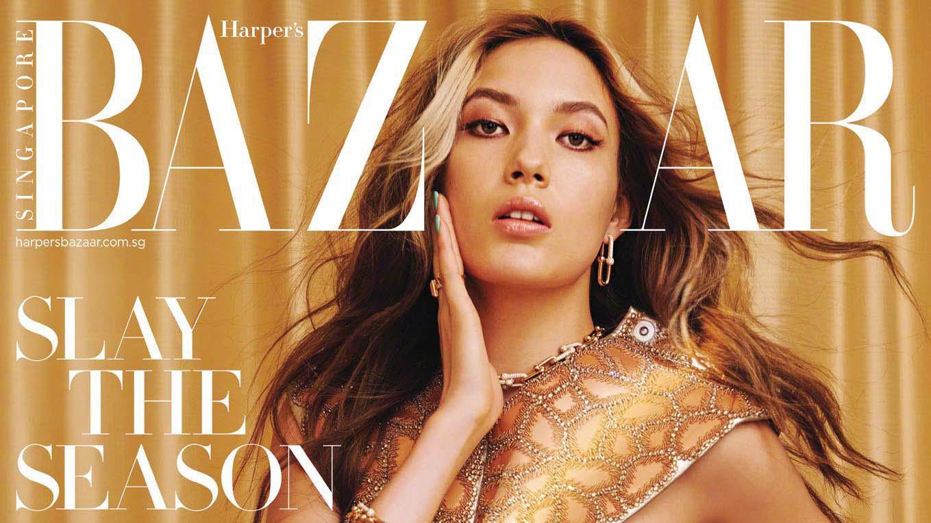 谷爱凌|美丽！谷爱凌登上12月杂志封面：金发碧眼很漂亮，明眸皓齿很清新